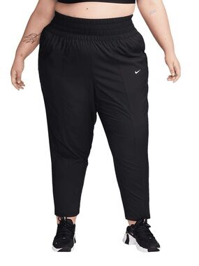 🆕 Nike Plus-Size black Joggers Pants 2x high Waist Pockets Athletic